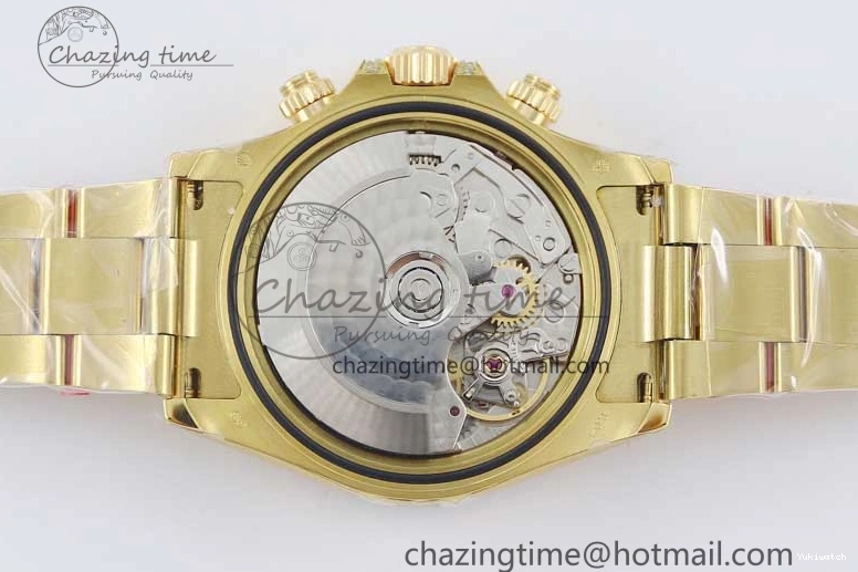 Diamonds YG Edition 1:1 Best Steel YG TWF on YG Dial Daytona A7750 116595RBOW 904L Bracelet Black 0306